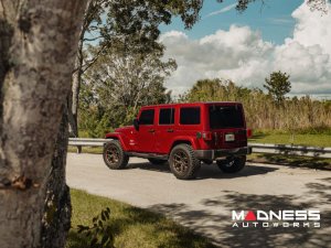 Jeep Wrangler JK Custom Wheels - HF-5 by Vossen - Satin Bronze Jeep Wrangler JK Custom Wheels - HF-5 by Vossen - Satin Bronze